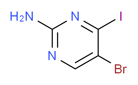 CAS No. 1260784-42-6, 5-Bromo-4-iodopyrimidin-2-amine