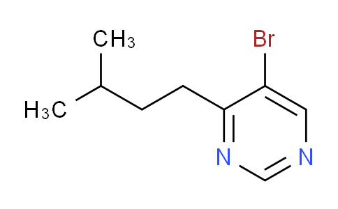 CAS No. 951884-42-7, 5-Bromo-4-isopentylpyrimidine