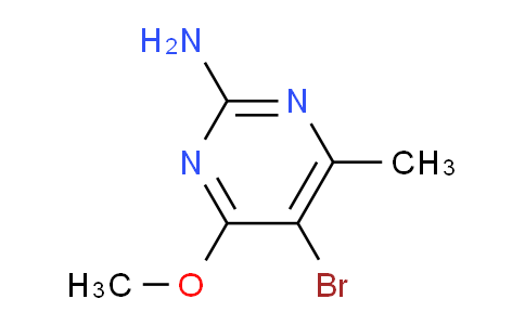 CAS No. 7749-55-5, 5-Bromo-4-methoxy-6-methylpyrimidin-2-amine