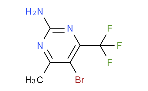 CAS No. 294197-07-2, 5-Bromo-4-methyl-6-(trifluoromethyl)pyrimidin-2-amine