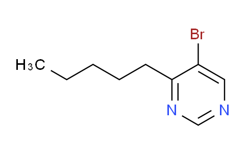 CAS No. 951884-34-7, 5-Bromo-4-pentylpyrimidine