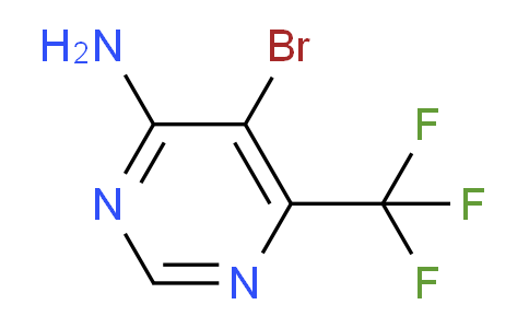 CAS No. 1260844-01-6, 5-Bromo-6-(trifluoromethyl)pyrimidin-4-amine