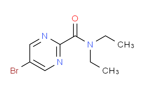 CAS No. 911228-69-8, 5-Bromo-N,N-diethylpyrimidine-2-carboxamide