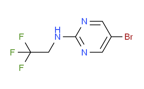 CAS No. 1245563-08-9, 5-Bromo-N-(2,2,2-trifluoroethyl)pyrimidin-2-amine