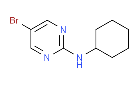 CAS No. 886366-17-2, 5-Bromo-N-cyclohexylpyrimidin-2-amine