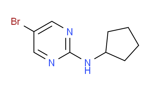 CAS No. 1207293-60-4, 5-Bromo-N-cyclopentylpyrimidin-2-amine