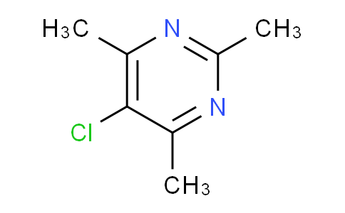 CAS No. 24307-72-0, 5-Chloro-2,4,6-trimethylpyrimidine