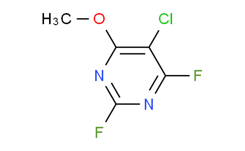 CAS No. 27265-89-0, 5-Chloro-2,4-difluoro-6-methoxypyrimidine