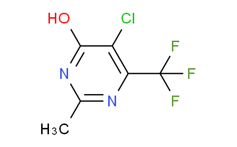 CAS No. 425394-36-1, 5-Chloro-2-methyl-6-(trifluoromethyl)pyrimidin-4-ol