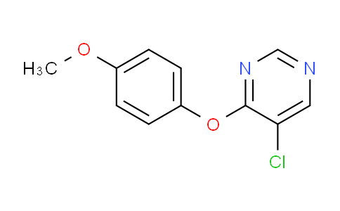 CAS No. 1823266-89-2, 5-Chloro-4-(4-methoxyphenoxy)pyrimidine