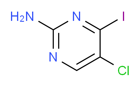CAS No. 1260863-63-5, 5-Chloro-4-iodopyrimidin-2-amine
