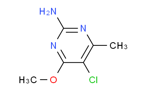 CAS No. 7749-54-4, 5-Chloro-4-methoxy-6-methylpyrimidin-2-amine