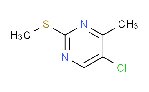 CAS No. 63331-71-5, 5-Chloro-4-methyl-2-(methylthio)pyrimidine