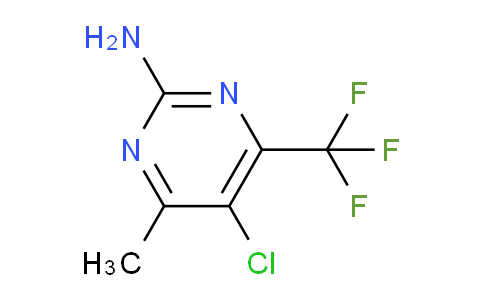 CAS No. 1823366-77-3, 5-Chloro-4-methyl-6-(trifluoromethyl)pyrimidin-2-amine