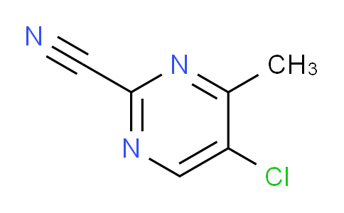 CAS No. 114969-79-8, 5-Chloro-4-methylpyrimidine-2-carbonitrile