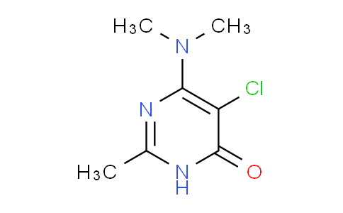 CAS No. 1135283-12-3, 5-Chloro-6-(dimethylamino)-2-methylpyrimidin-4(3H)-one
