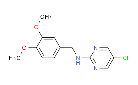 CAS No. 1513248-72-0, 5-Chloro-N-(3,4-dimethoxybenzyl)pyrimidin-2-amine