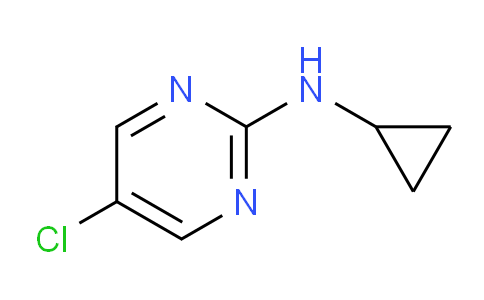 CAS No. 1289385-19-8, 5-Chloro-N-cyclopropylpyrimidin-2-amine