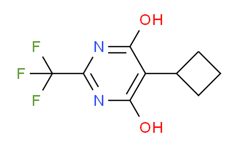 CAS No. 1706444-68-9, 5-Cyclobutyl-2-(trifluoromethyl)pyrimidine-4,6-diol