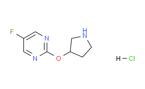 CAS No. 1420956-42-8, 5-Fluoro-2-(pyrrolidin-3-yloxy)pyrimidine hydrochloride