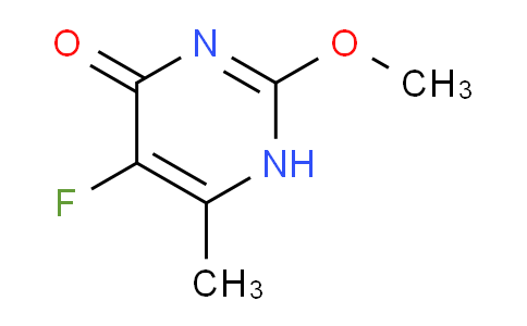 CAS No. 108195-40-0, 5-Fluoro-2-methoxy-6-methylpyrimidin-4(1H)-one