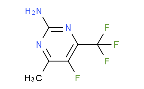 CAS No. 117482-31-2, 5-Fluoro-4-methyl-6-(trifluoromethyl)pyrimidin-2-amine