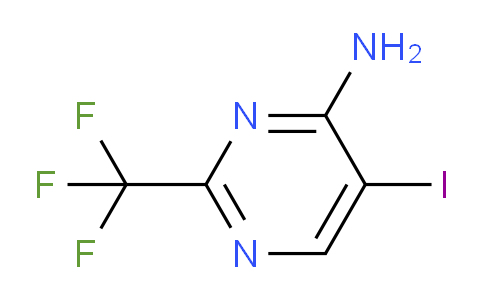 CAS No. 1823903-96-3, 5-Iodo-2-(trifluoromethyl)pyrimidin-4-amine