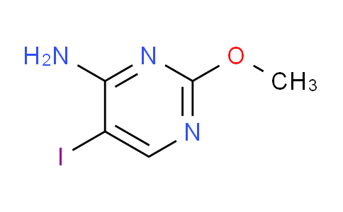 CAS No. 1126848-36-9, 5-Iodo-2-methoxypyrimidin-4-amine