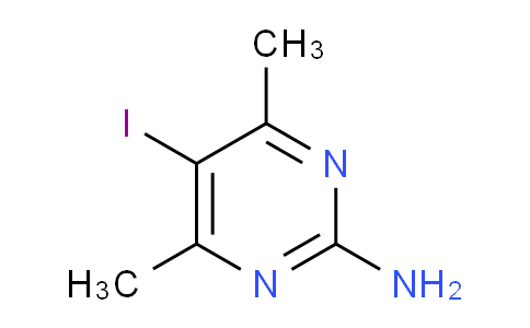 CAS No. 2033-47-8, 5-Iodo-4,6-dimethylpyrimidin-2-amine