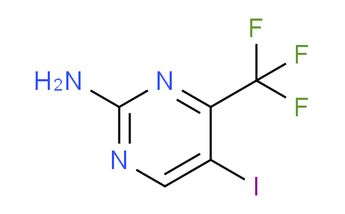 CAS No. 1823882-28-5, 5-Iodo-4-(trifluoromethyl)pyrimidin-2-amine
