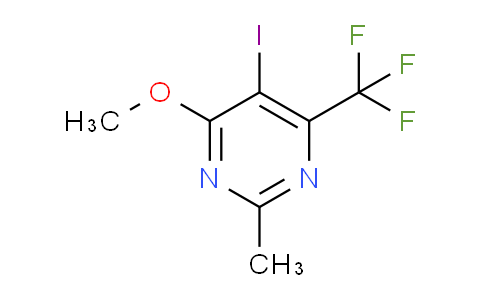 CAS No. 792934-97-5, 5-Iodo-4-methoxy-2-methyl-6-(trifluoromethyl)pyrimidine