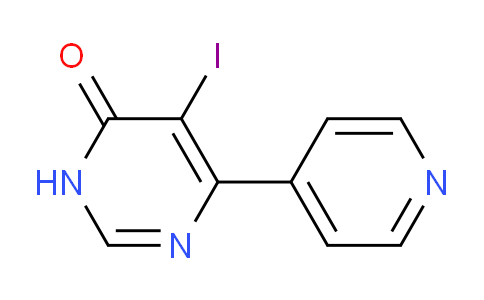 CAS No. 1443286-64-3, 5-Iodo-6-(pyridin-4-yl)pyrimidin-4(3H)-one
