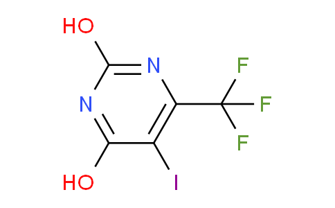 CAS No. 1823883-46-0, 5-Iodo-6-(trifluoromethyl)pyrimidine-2,4-diol