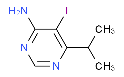 CAS No. 1135699-65-8, 5-Iodo-6-isopropylpyrimidin-4-amine