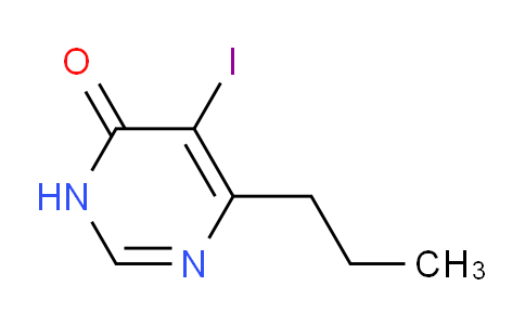 CAS No. 141602-40-6, 5-Iodo-6-propylpyrimidin-4(3H)-one