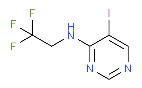 CAS No. 1356055-12-3, 5-Iodo-N-(2,2,2-trifluoroethyl)pyrimidin-4-amine