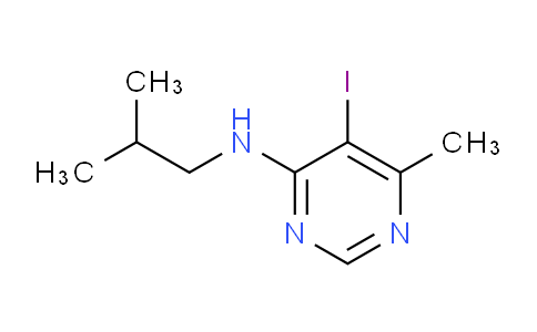CAS No. 1706440-12-1, 5-Iodo-N-isobutyl-6-methylpyrimidin-4-amine