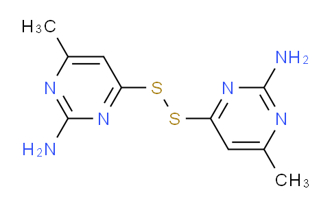 CAS No. 69945-13-7, 6,6'-Disulfanediylbis(4-methylpyrimidin-2-amine)