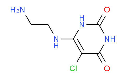 CAS No. 399550-08-4, 6-((2-Aminoethyl)amino)-5-chloropyrimidine-2,4(1H,3H)-dione
