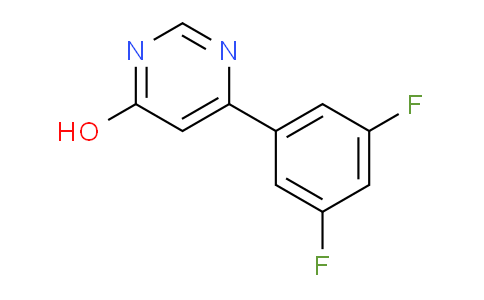 CAS No. 1692502-53-6, 6-(3,5-Difluorophenyl)pyrimidin-4-ol