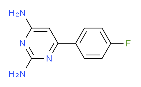 CAS No. 175137-25-4, 6-(4-Fluorophenyl)pyrimidine-2,4-diamine