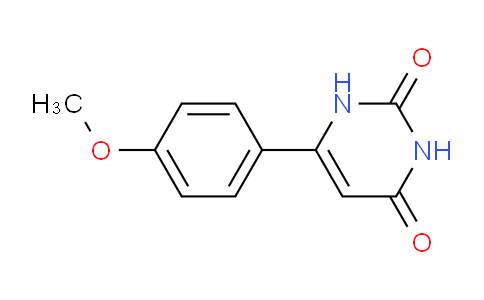 CAS No. 33166-97-1, 6-(4-Methoxyphenyl)pyrimidine-2,4(1H,3H)-dione