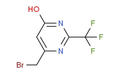 CAS No. 1269293-23-3, 6-(Bromomethyl)-2-(trifluoromethyl)pyrimidin-4-ol