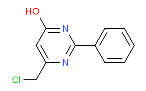 CAS No. 35252-98-3, 6-(Chloromethyl)-2-phenylpyrimidin-4-ol