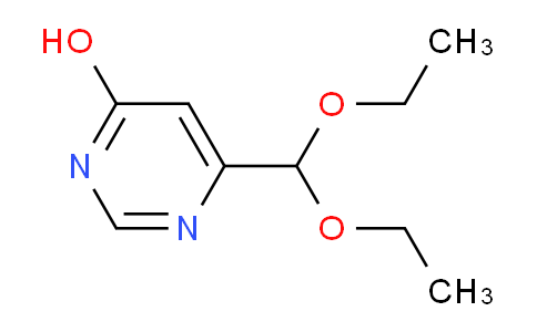 CAS No. 98841-44-2, 6-(Diethoxymethyl)pyrimidin-4-ol