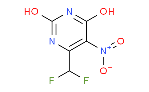 CAS No. 1706452-13-2, 6-(Difluoromethyl)-5-nitropyrimidine-2,4-diol