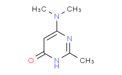 CAS No. 83724-17-8, 6-(Dimethylamino)-2-methylpyrimidin-4(3H)-one