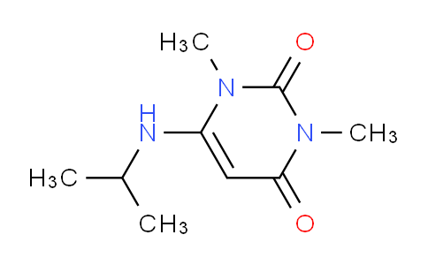 CAS No. 13922-73-1, 6-(Isopropylamino)-1,3-dimethylpyrimidine-2,4(1H,3H)-dione