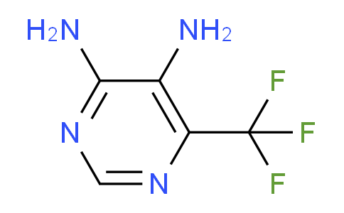 CAS No. 23663-20-9, 6-(Trifluoromethyl)pyrimidine-4,5-diamine