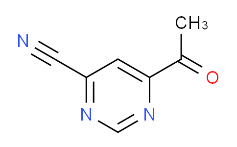 CAS No. 155806-83-0, 6-Acetylpyrimidine-4-carbonitrile